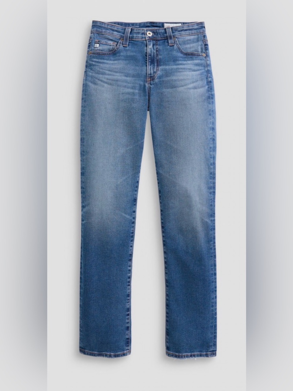 AG Adriano Goldschmied high-rise straight leg Jeans